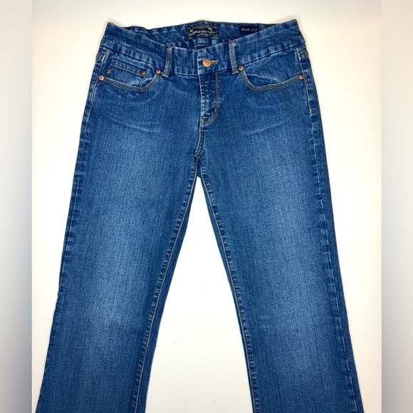Seven7 Women's Bootcut Blue Jeans Size- 31 - Picture 2 of 9